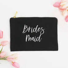 Load image into Gallery viewer, Bridesmaid Cosmetic Bag, Bridal Party Gift