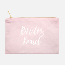 Load image into Gallery viewer, Bridesmaid Cosmetic Bag, Bridal Party Gift