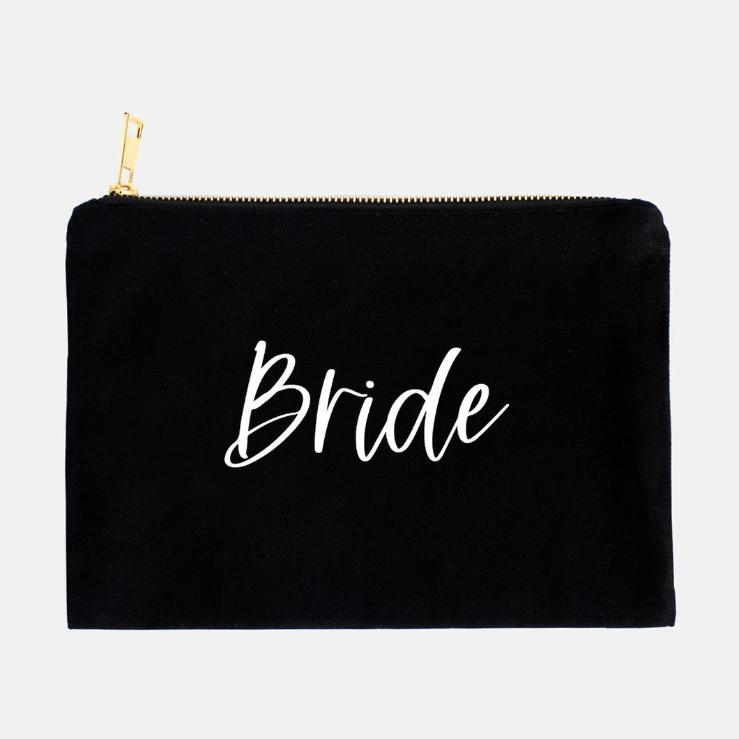Bride Cosmetic Bag, Bridal Party Gift, Wedding Present