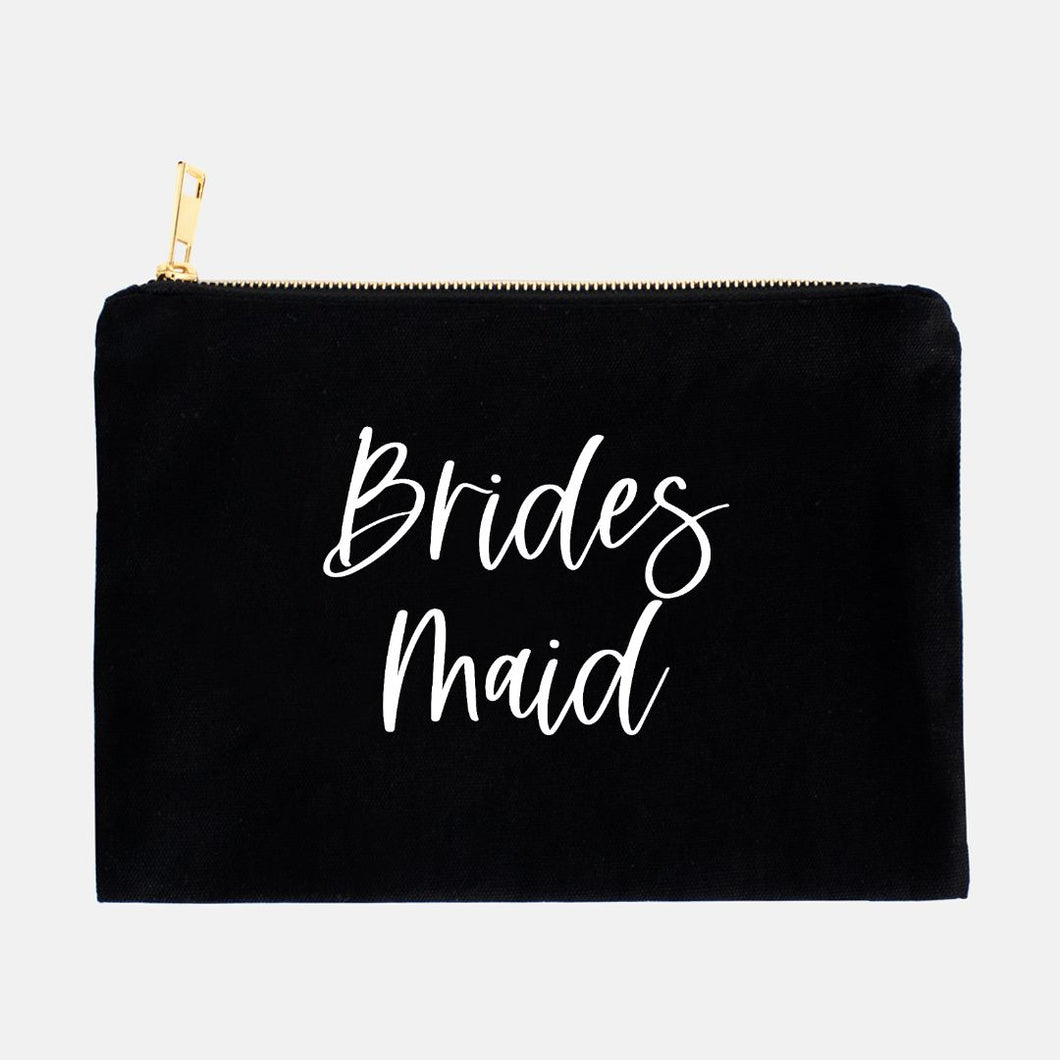 Bridesmaid Cosmetic Bag, Bridal Party Gift