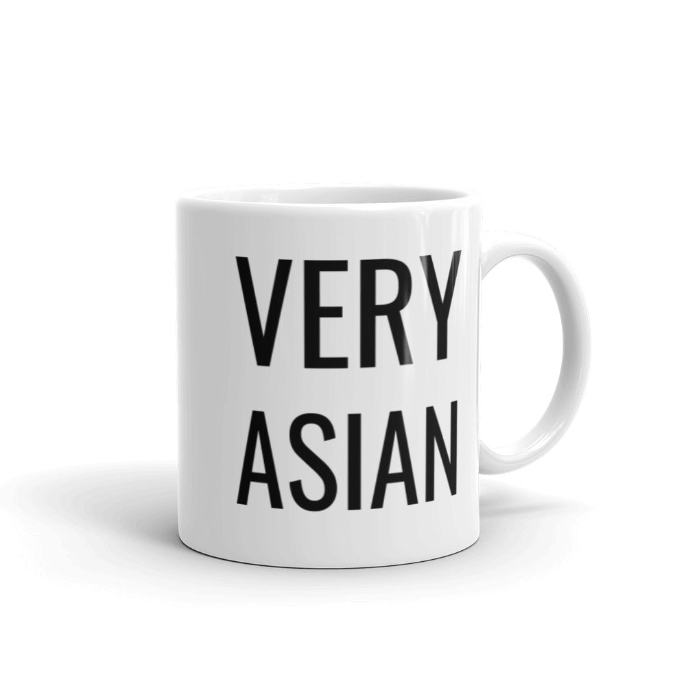 Very Asian - White glossy mug, Drinkware for Coffee, Tea